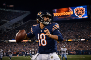 Chicago Bears Quarterback Caleb Williams Delivers His Masterpiece